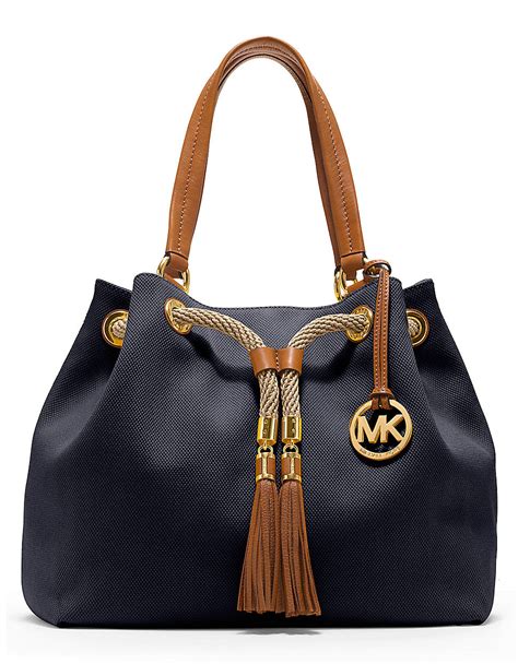 michael kors canvas handbags|michael kors canvas totes.